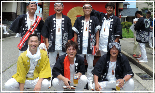 飯田町燈籠山祭り 吾妻町